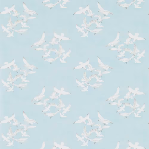 Обои Sanderson One Sixty Seagulls Blue 214585