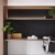 Стеновая панель под покраску Orac Decor Bar W116F гибкая 2000×250×20 фото в интерьере