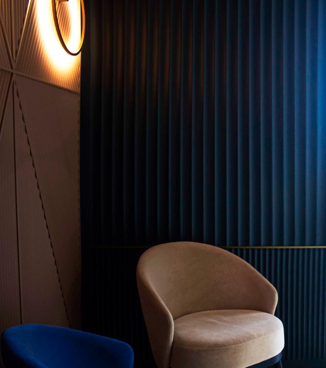 Стеновая панель под покраску Orac Decor Modern Valley W114 2000×250×15 фото в интерьере