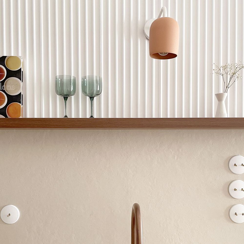 Стеновая панель под покраску Orac Decor Modern Valley W114 2000×250×15 фото в интерьере