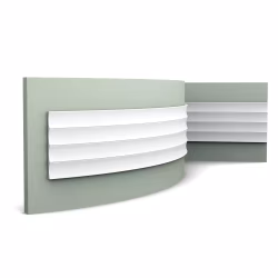 Стеновая панель под покраску Orac Decor Modern Valley W114F гибкая 2000×250×15