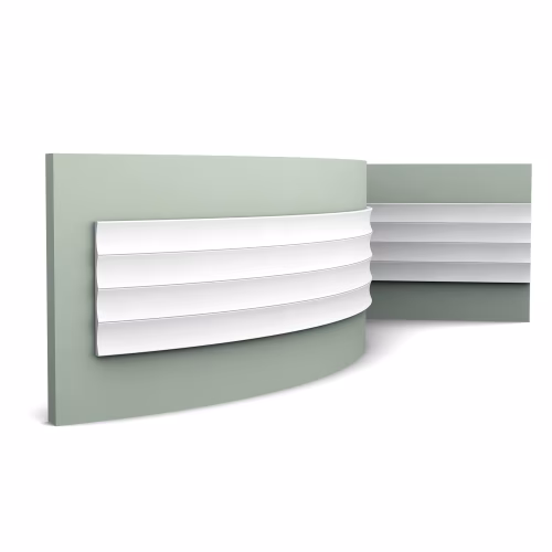 Стеновая панель под покраску Orac Decor Modern Valley W114F гибкая 2000×250×15