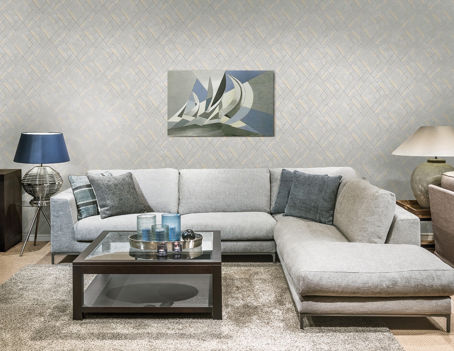 Обои Hygge 2 Summer Brigantine Hg9 011 10,05×1 фото в интерьере