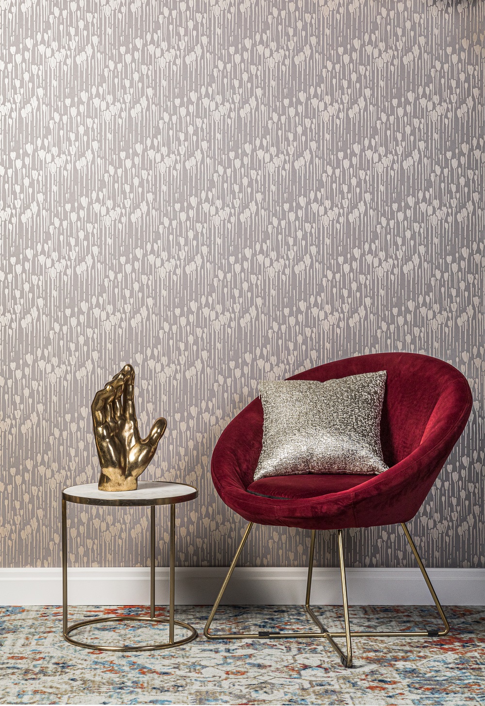 Обои Milassa Amsterdam DM1 012 10,05×1 фото в интерьере