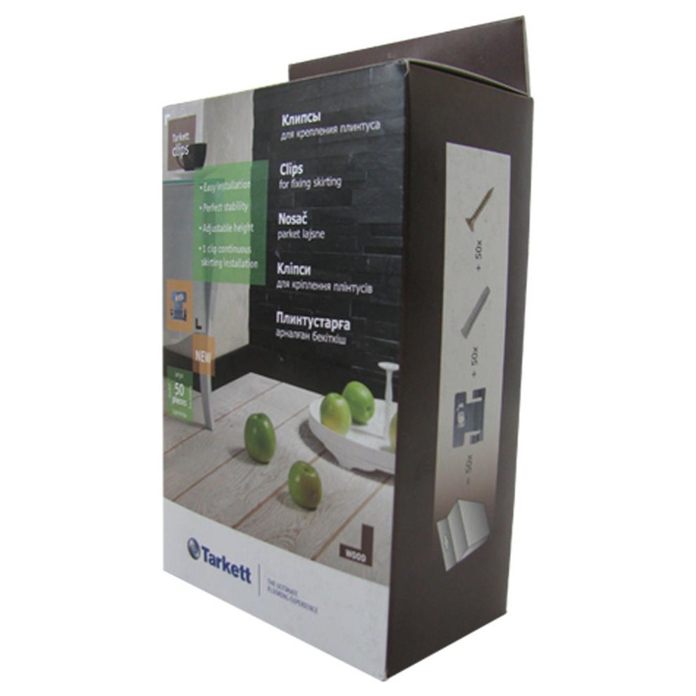 Клипсы Tarkett для плинтуса, 50 шт