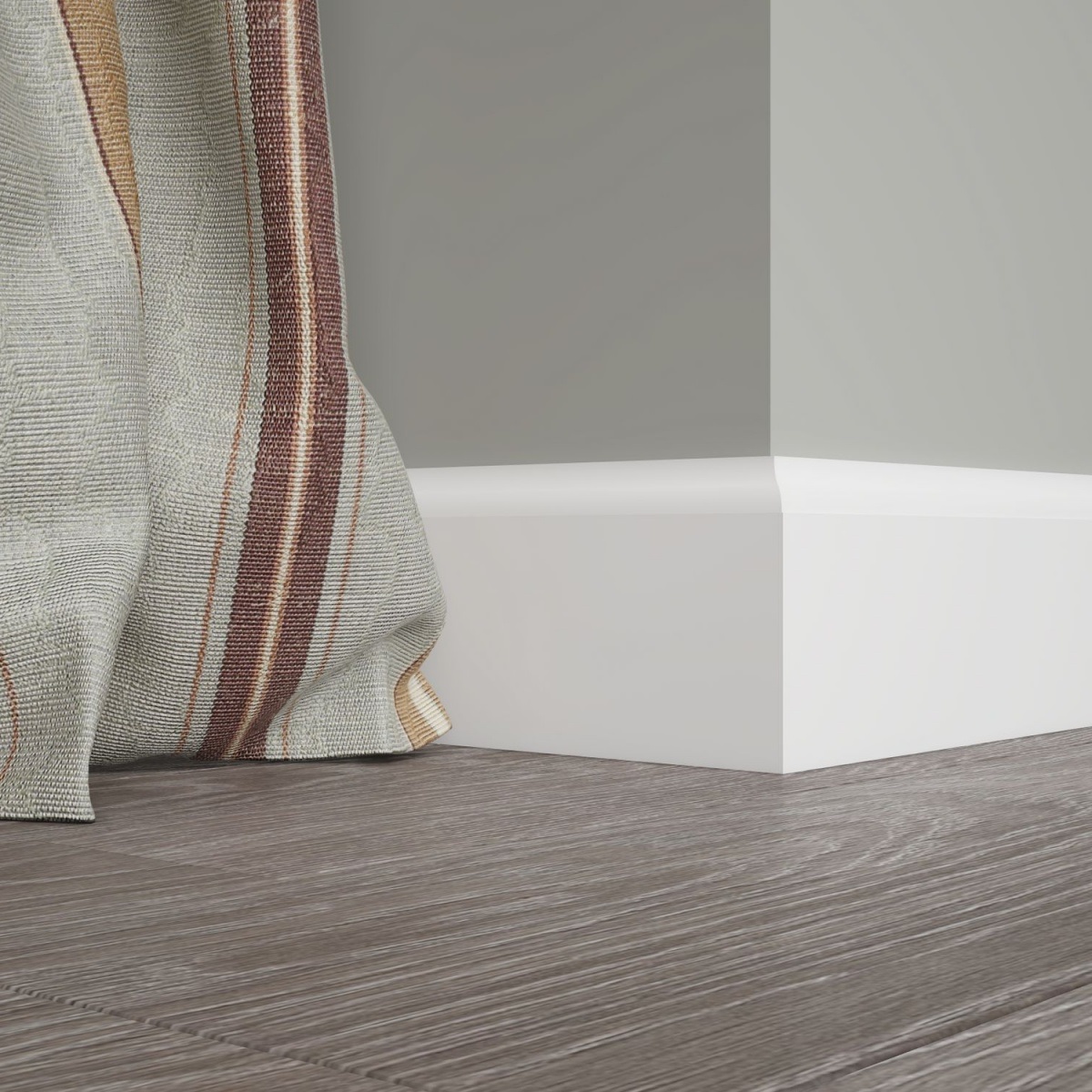 Плинтус под покраску Ultrawood Base 001 i 2000×83×12 фото в интерьере