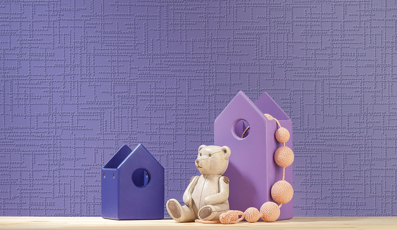 Обои под покраску Milassa STR15 001 10×1 фото в интерьере