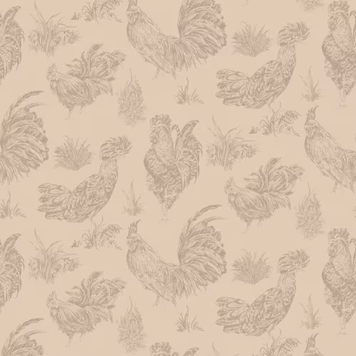 Обои Hygge 3 Dacha Petushki and Kurochki Hg15 002 10,05×1 м