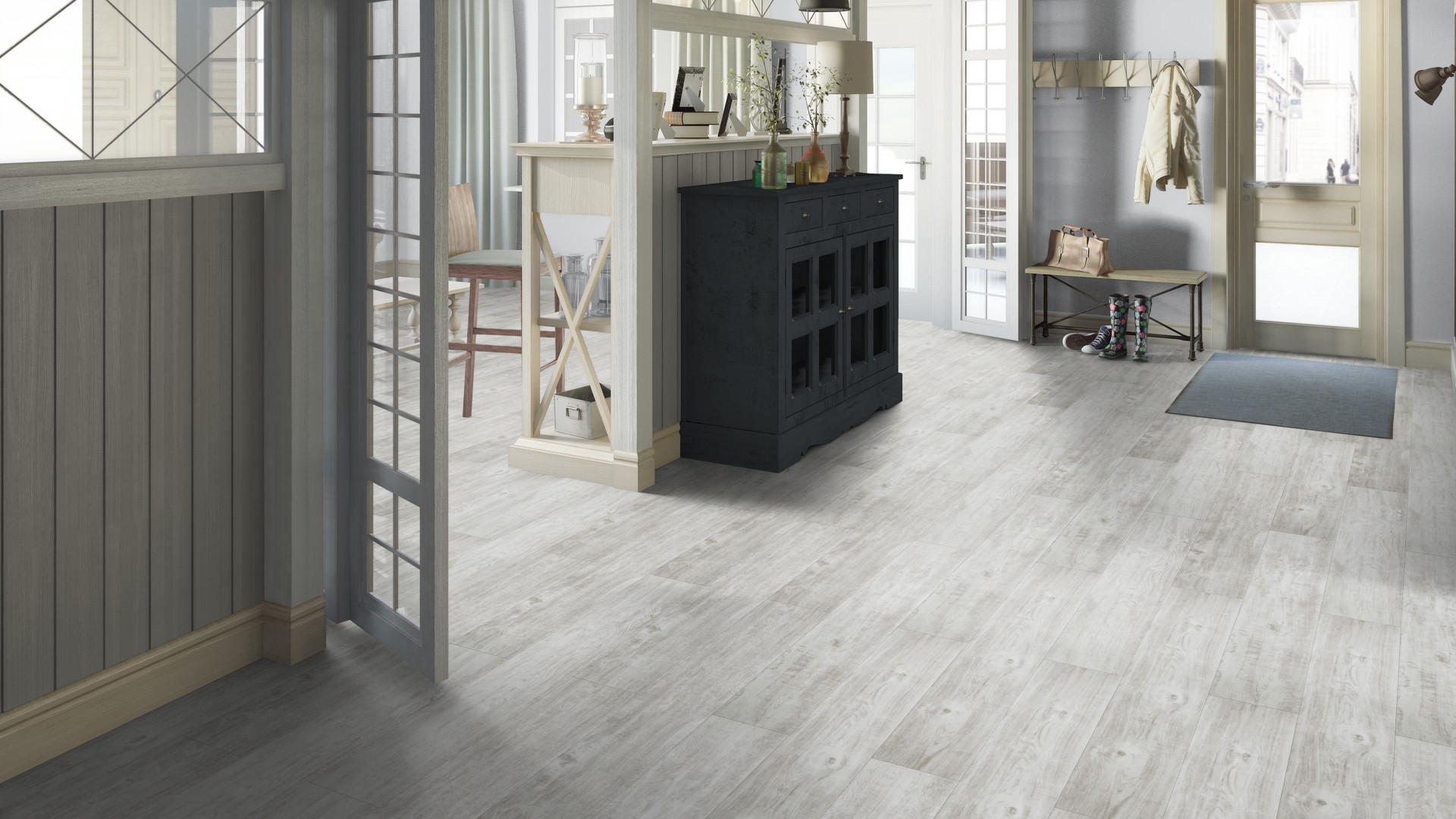 Ламинат Tarkett Ballet Sylphide 504426005 1292×194×8 фото в интерьере