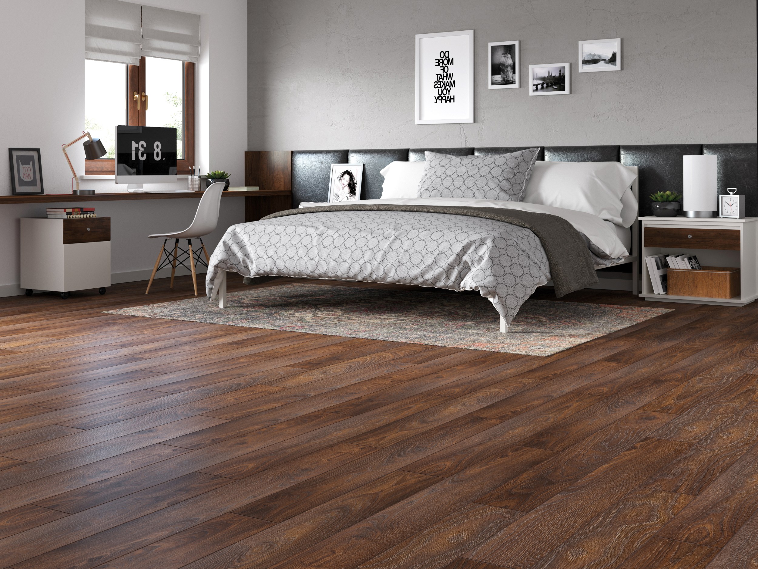 Ламинат Classen Impression WR Oak Alicante 56580 1285×158×10 фото в интерьере