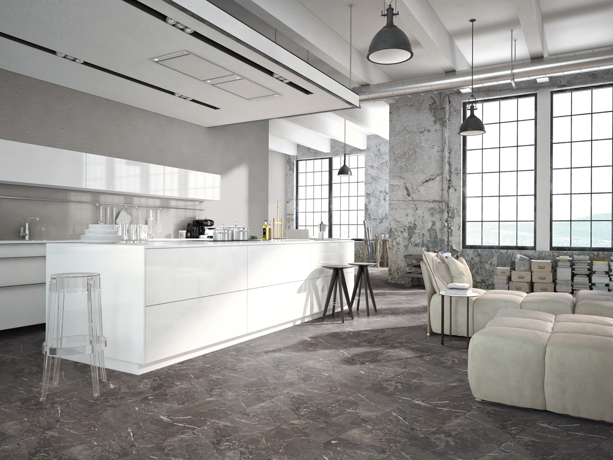 Ламинат Classen Visiogrande WR Granit Schw. 56024 604×280×8 фото в интерьере