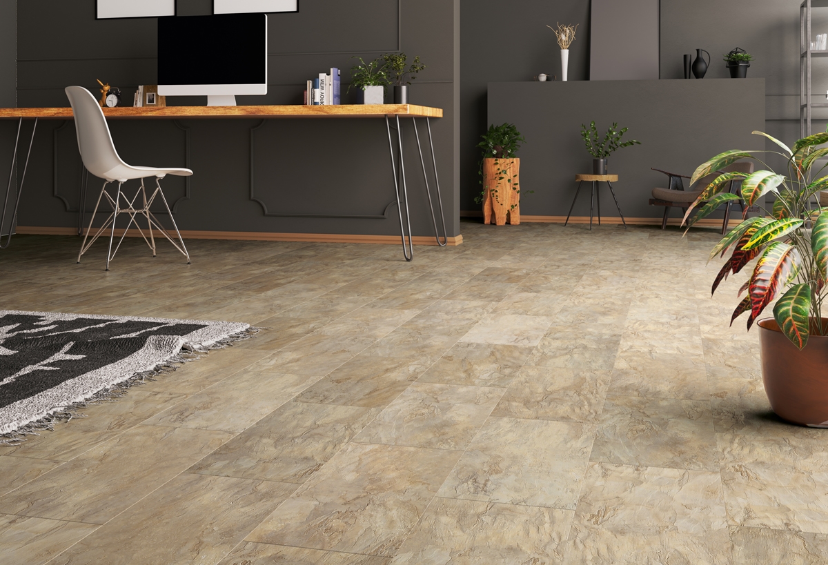 Ламинат Classen Visiogrande WR Buntschiefer 56027 604×280×8 фото в интерьере