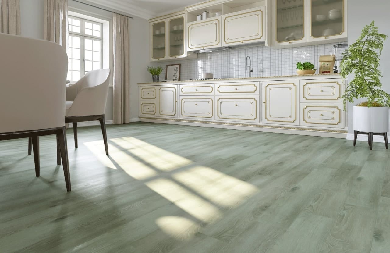 Кварцвиниловый SPC ламинат Fargo Comfort Дуб Палермо 2185-02 1220×150×4