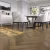 Кварцвиниловый SPC ламинат Fargo Parquet Дуб Ванкувер 33-4105-12 венгерская елка 615×123×4 фото в интерьере