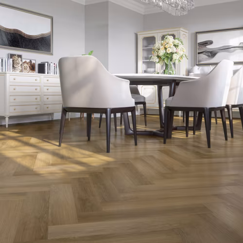 Кварцвиниловый SPC ламинат Fargo Parquet Дуб Ванкувер 33-4105-12 венгерская елка 615×123×4