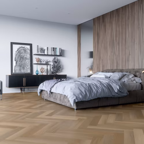 Кварцвиниловый SPC ламинат Fargo Parquet Дуб Сицилия 33-451-02 венгерская елка 615×123×4
