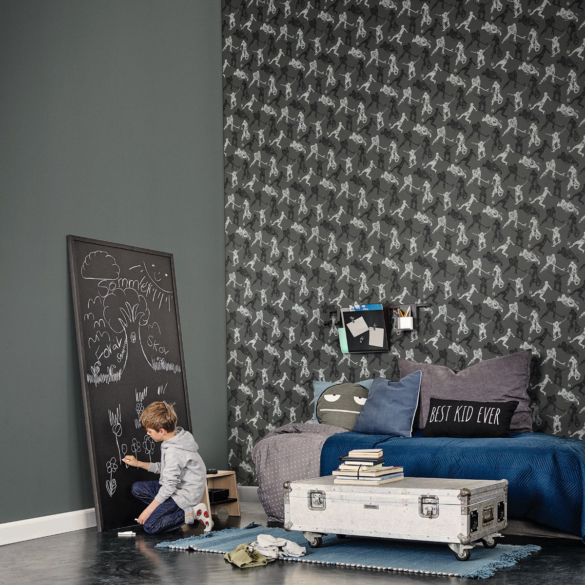 Обои Aura No Limits 641128 фото в интерьере