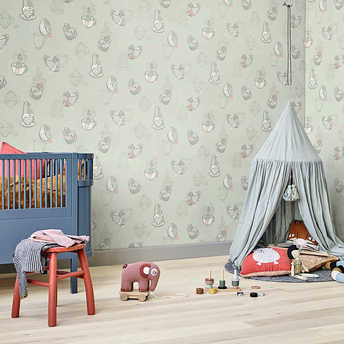 Обои Aura No Limits 640409 фото в интерьере