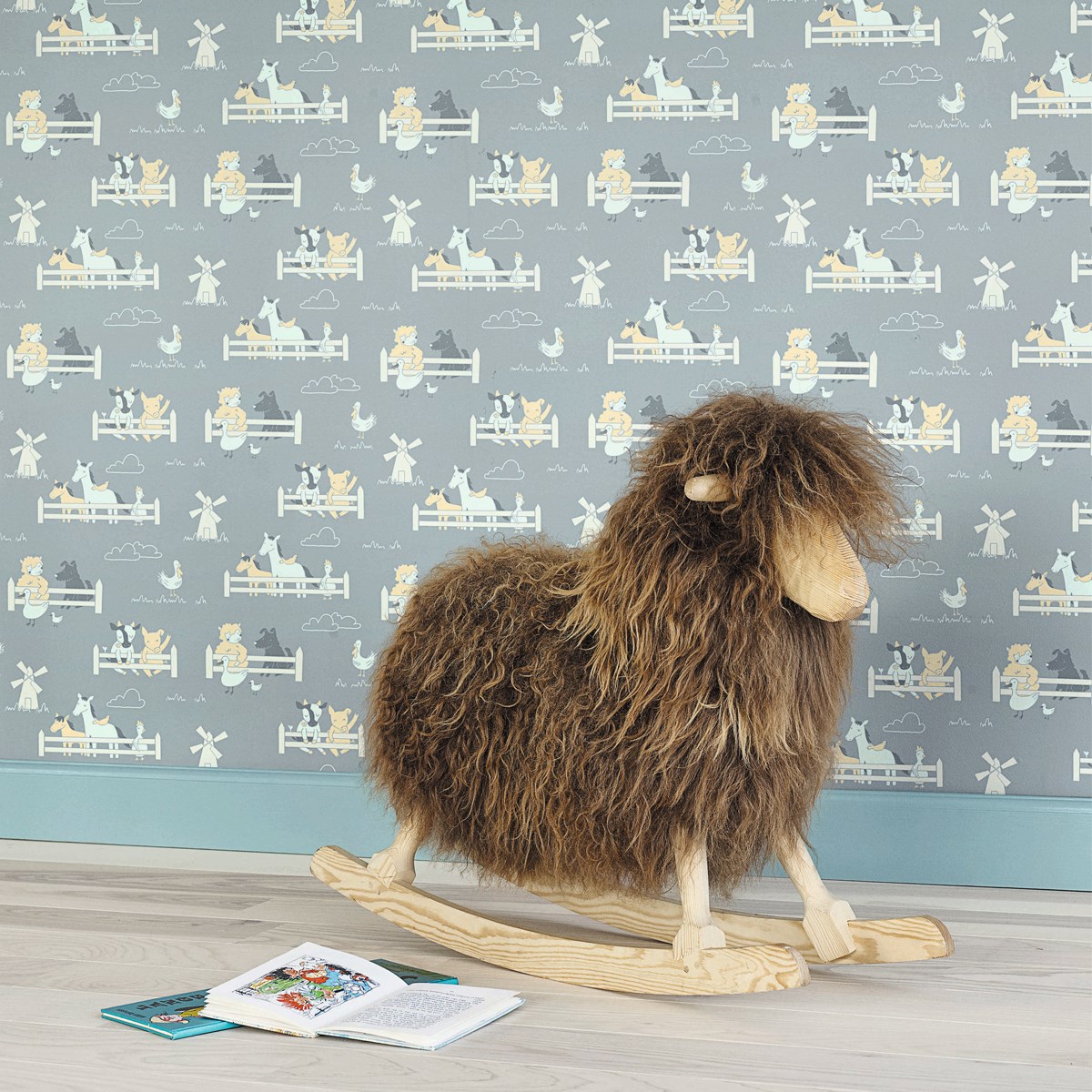 Обои Aura No Limits 640204 фото в интерьере