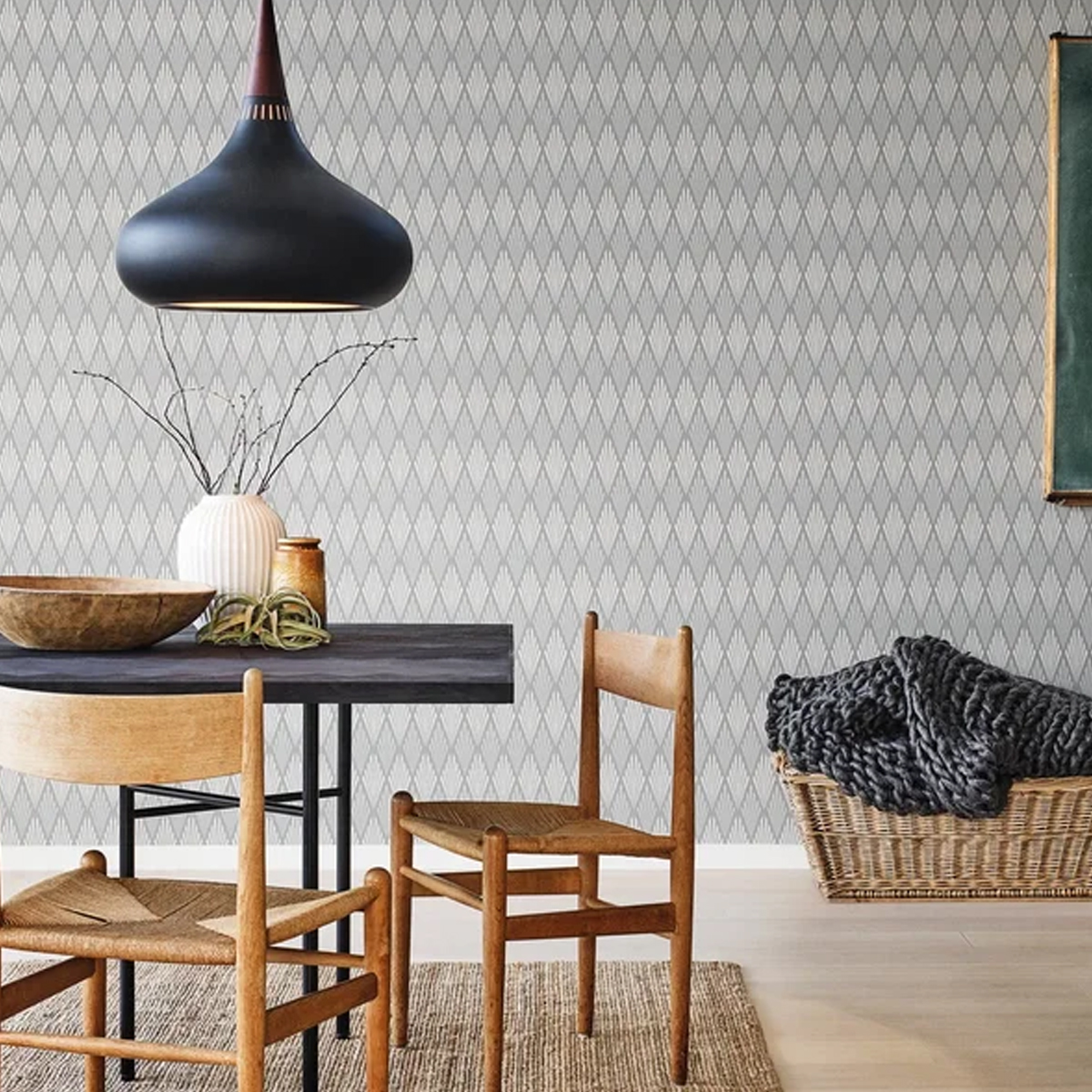 Обои Aura Living@Home Art Deco 621036 11,2×0,52 фото в интерьере