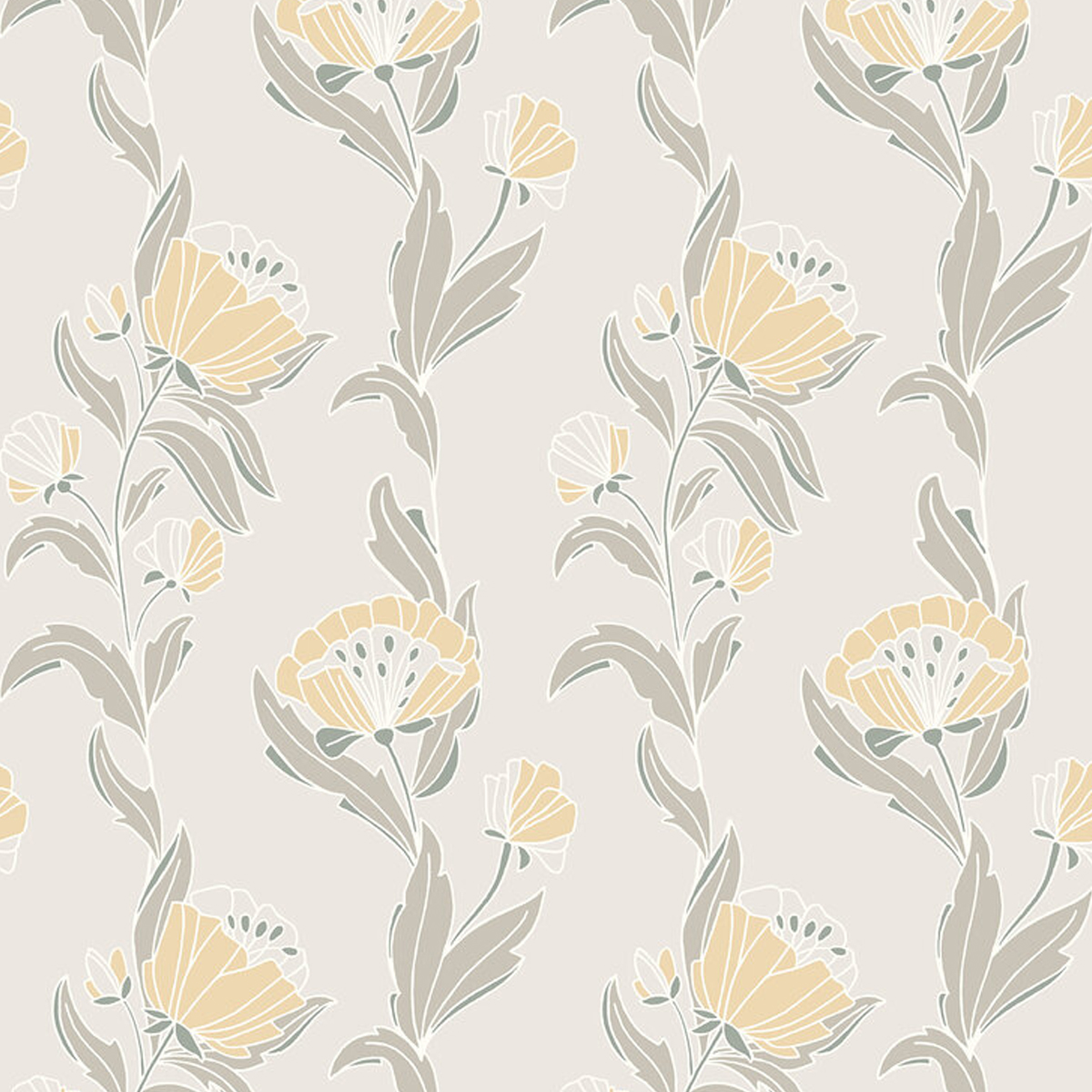 Обои Aura Living@Home Wild Bouquet 620930 11,2×0,52