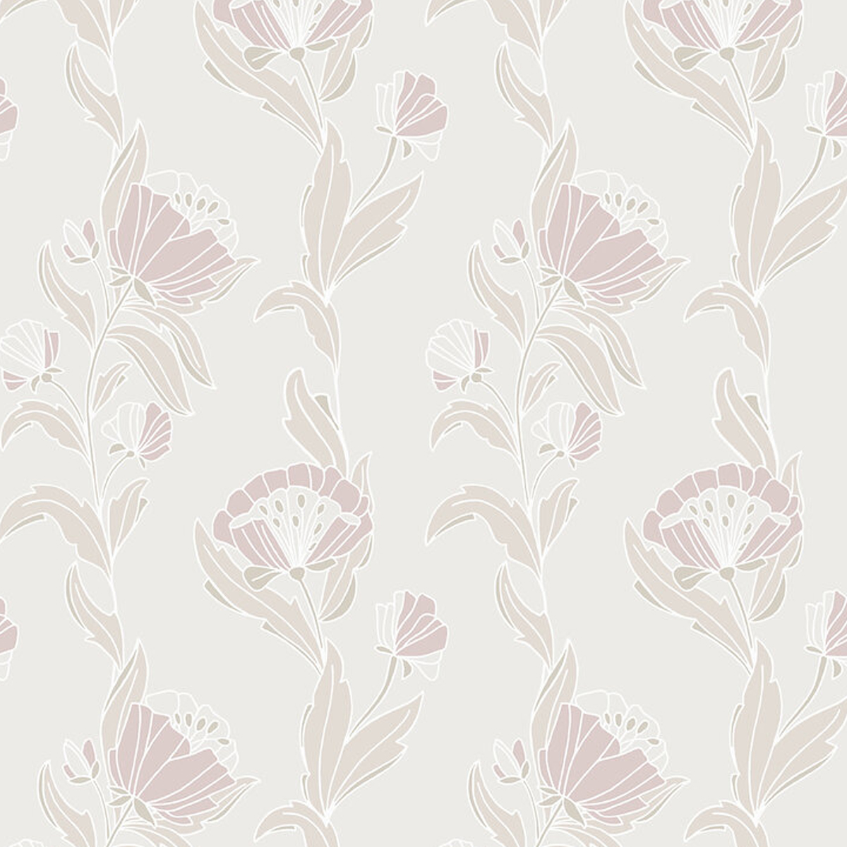 Обои Aura Living@Home Wild Bouquet 620929 11,2×0,52