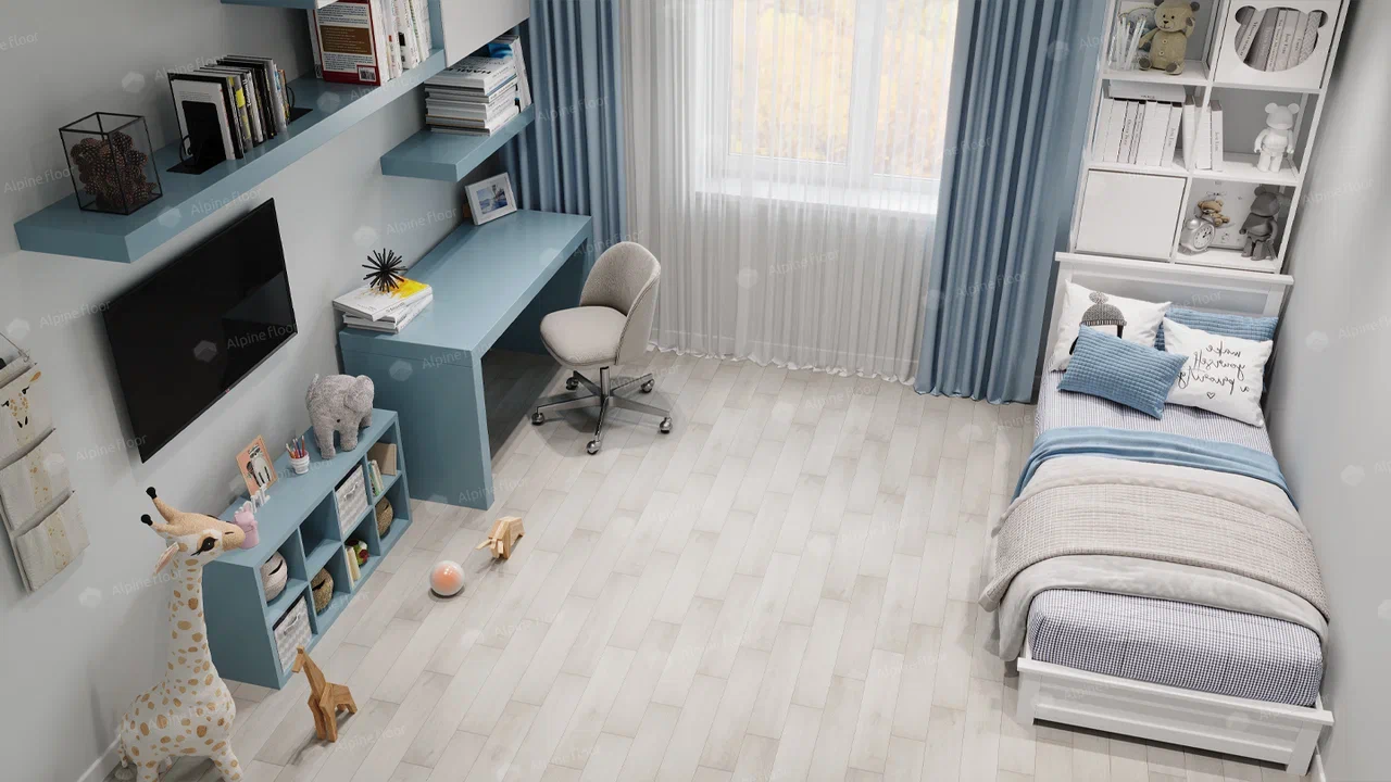 Кварцвиниловый SPC ламинат Alpine Floor Expressive Parquet Морской Штиль ECO 10-3 венгерская елка 610×122×6 фото в интерьере Кварцвиниловый SPC ламинат Alpine Floor Expressive Parquet Морской Штиль ECO 10-3 венгерская елка 610×122×6 фото в интерьере