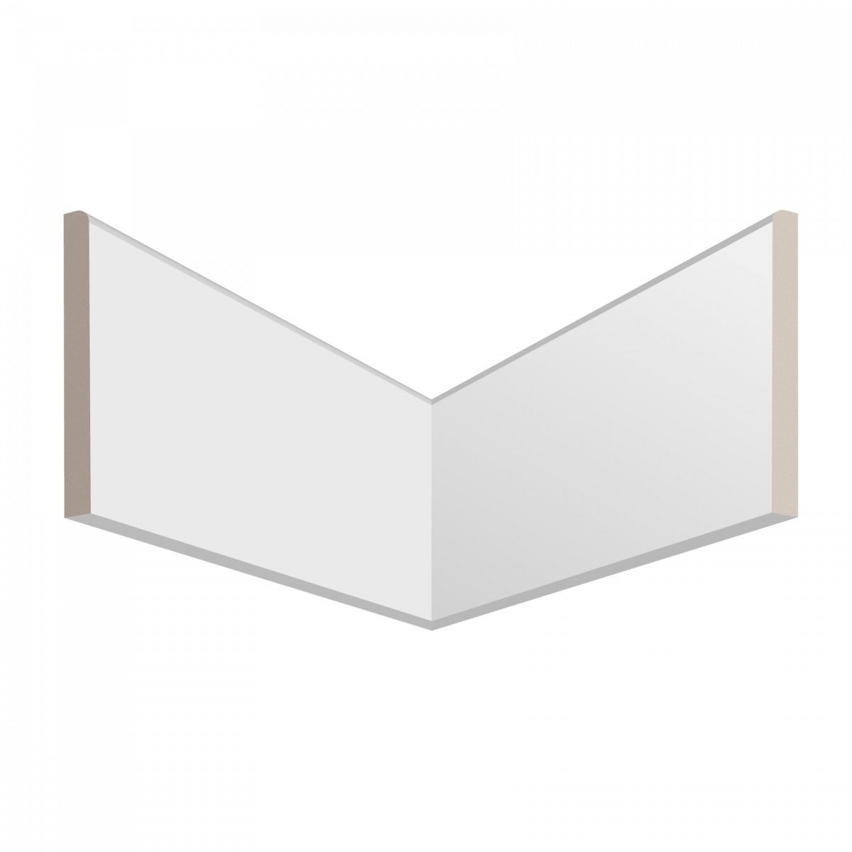 Плинтус под покраску Ultrawood Base 1212 i 2000×120×12