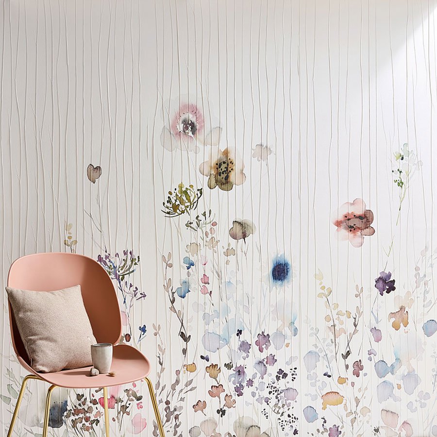 Панно Marburg Crush Motion 63449 2,7×2,1 фото в интерьере