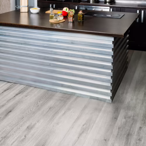 Кварцвиниловый SPC ламинат Alpine Floor Classic Ясень Серый ECO 134-5 1220×183×4