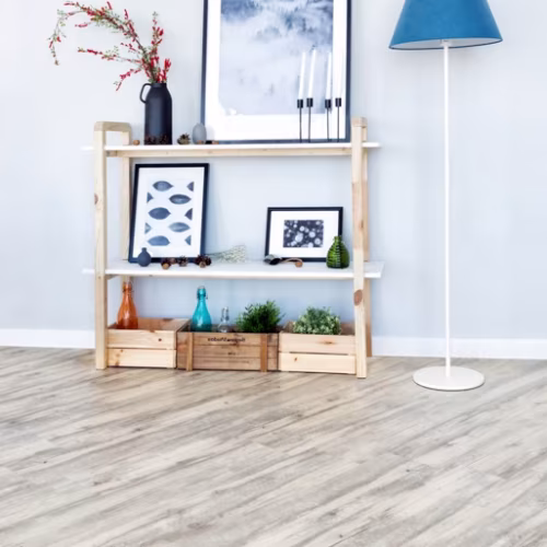 Кварцвиниловый SPC ламинат Alpine Floor Classic Акация Click ECO 107-8 1220×183×4