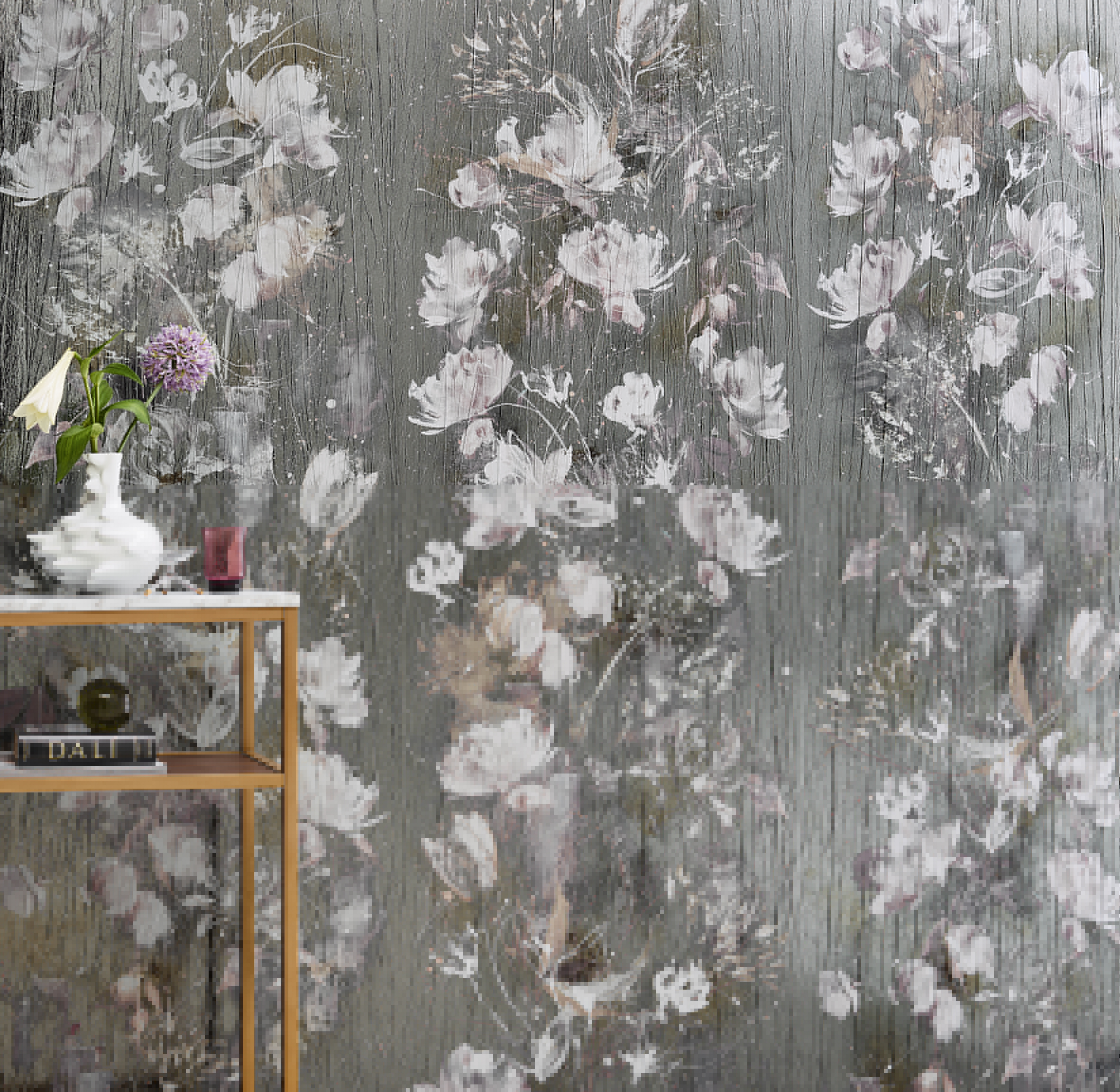 Панно Marburg Crush Motion 63469 2,7×2,1 фото в интерьере