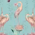 Обои Aura La Tapicera Paradis de Herons Aqua WP191061 10,05×0,53