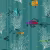 Обои Aura La Tapicera Trully Fish Ocean WP182093 10,05×0,53