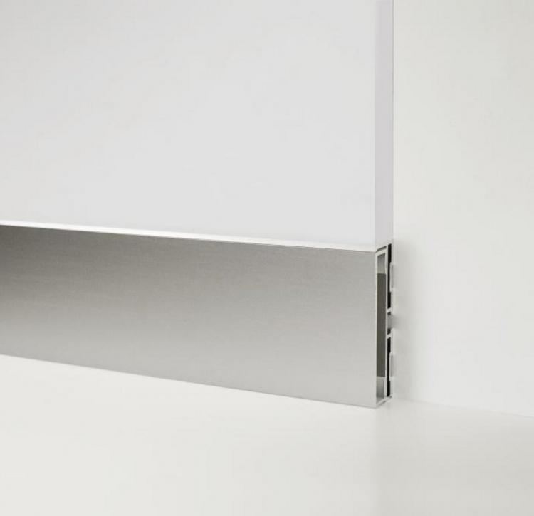 Плинтус алюминиевый скрытый Profilpas 88/6 78310 2000×60×15 Плинтус алюминиевый скрытый Profilpas 88/6 78310 2000×60×15