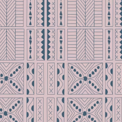 Обои Aura La Tapicera Mahori Rosa-Azul WP191021 10,05×0,53