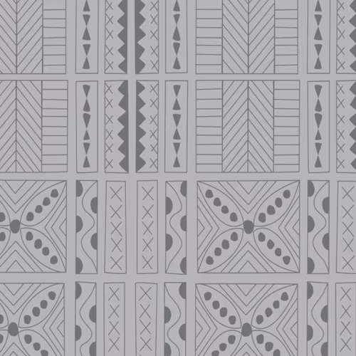 Обои Aura La Tapicera Mahori Silver WP191024 10,05×0,53