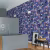 Обои Aura La Tapicera Pablo Dark Blue WP191012 10,05×0,53 фото в интерьере