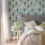 Обои Aura La Tapicera Salvador Aqua WP191011 10,05×0,53 фото в интерьере