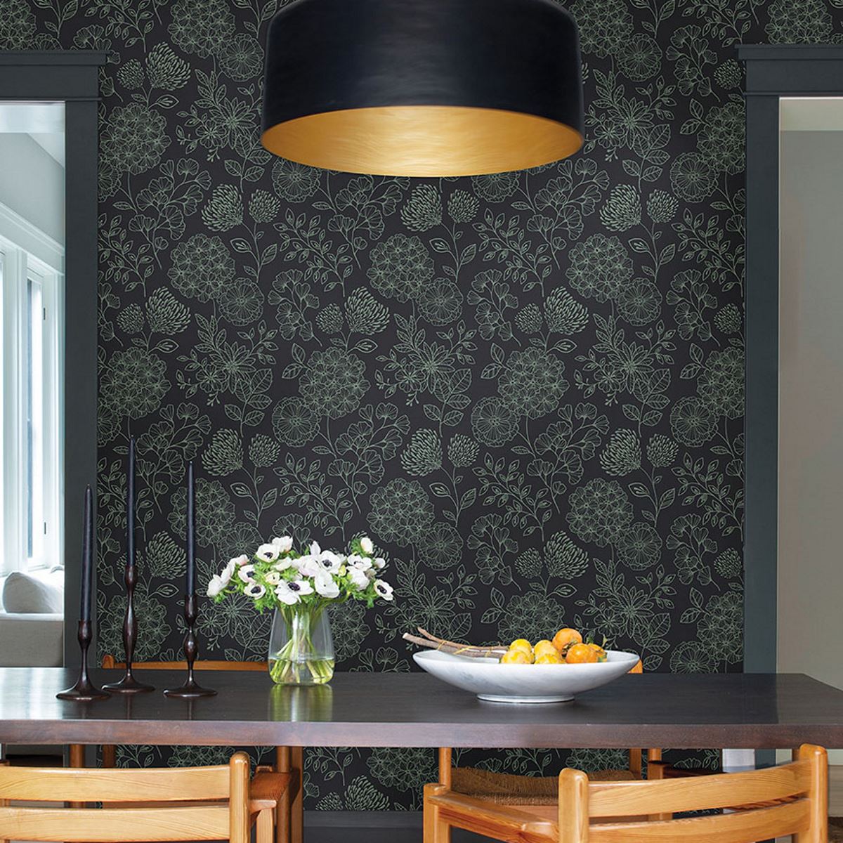 Обои Aura Scott Living II FD26206 10,05×0,52 фото в интерьере