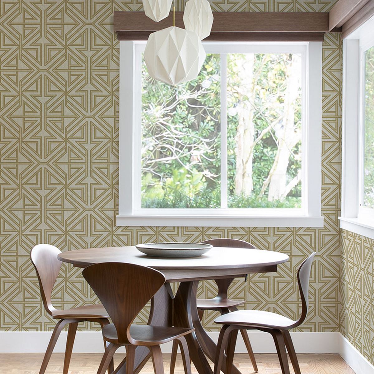 Обои Aura Scott Living II FD26229 10,05×0,52 фото в интерьере