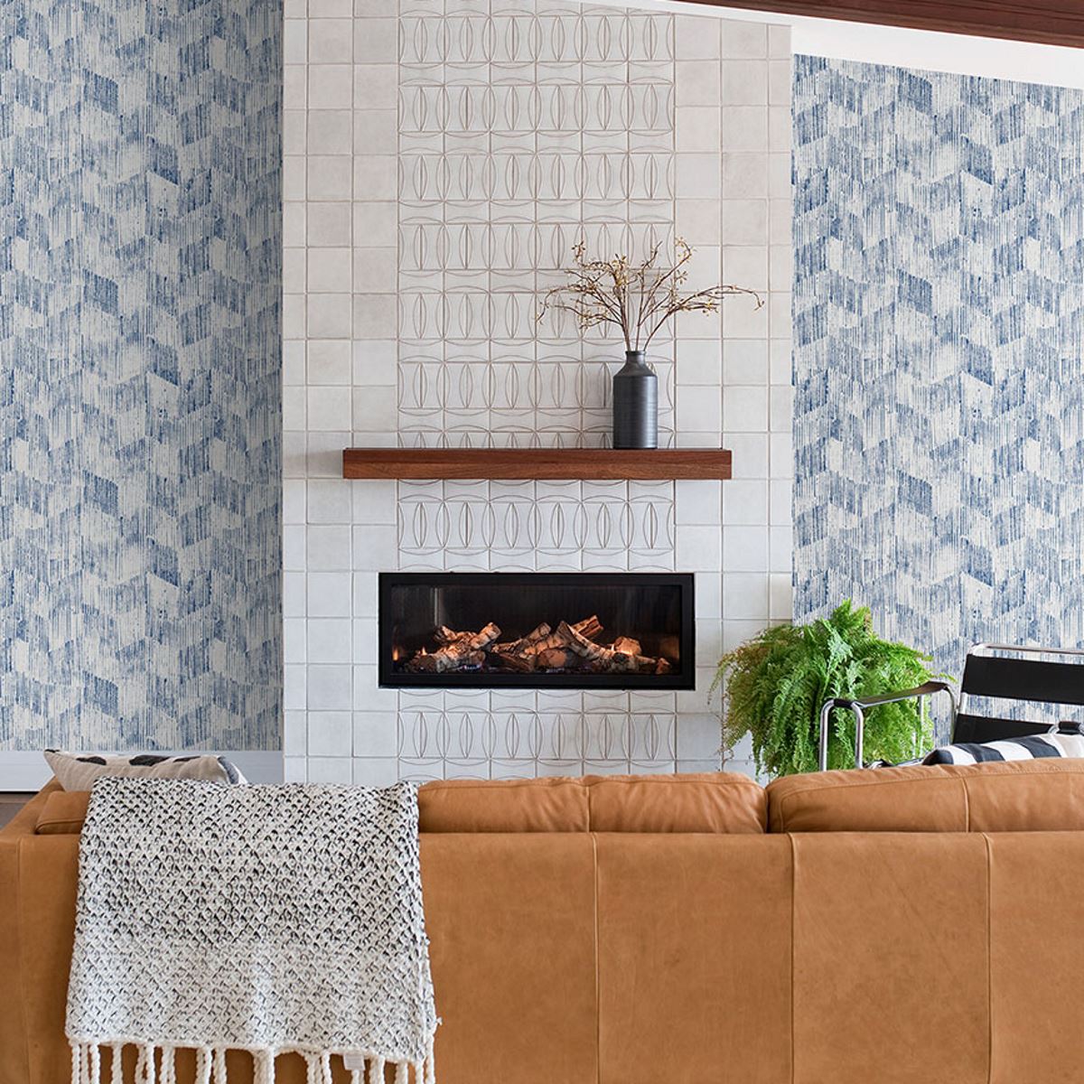 Обои Aura Scott Living II FD26215 10,05×0,52 фото в интерьере