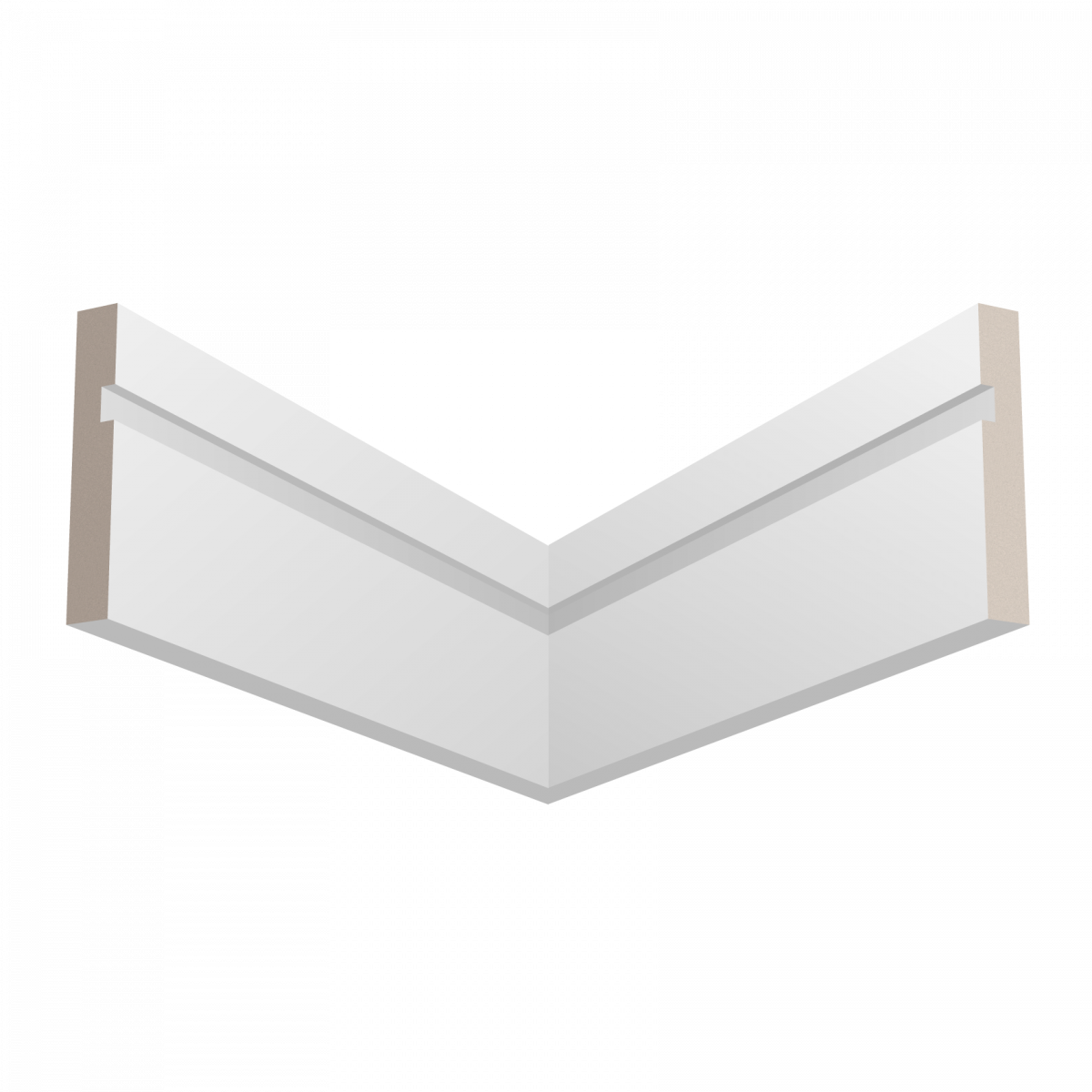 Плинтус под покраску Ultrawood Base 1015L 2440×100×15