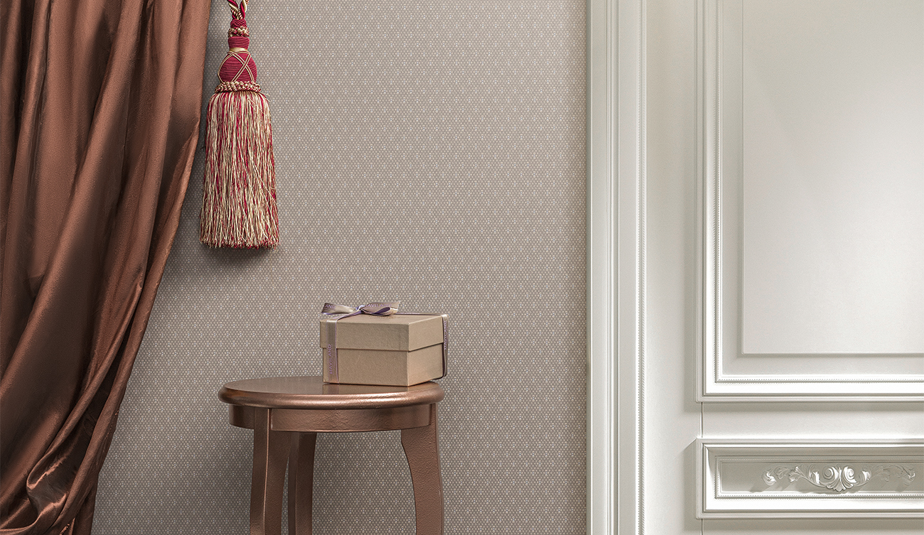 Обои Milassa Mirabelle MR7 010/2 10,05×1 фото в интерьере