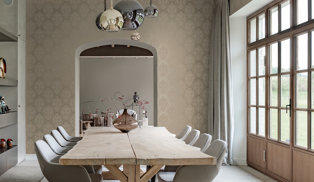 Обои Milassa Mirabelle MR4 005 10,05×1 фото в интерьере