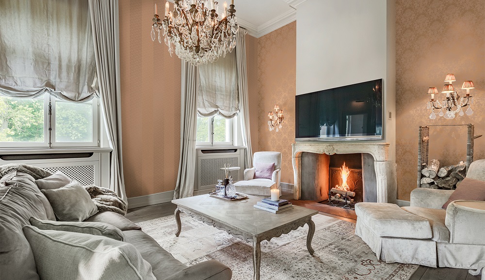 Обои Milassa Mirabelle MR5 003 10,05×1 фото в интерьере