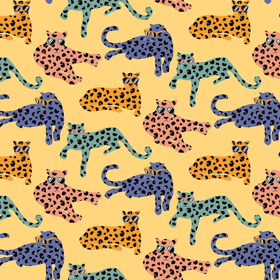 Обои Loymina Lemonade Leopard LM8 004 10,05×1