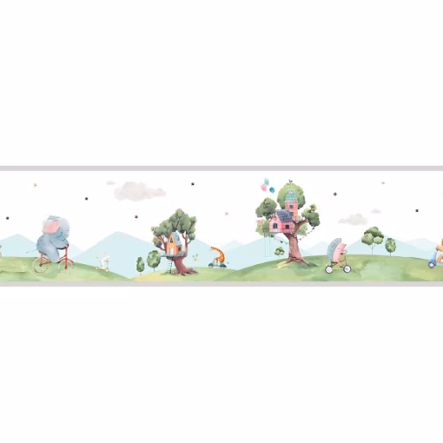 Бордюр Aura Pippo Cenefa Travel Friends 474-2 5×0,16