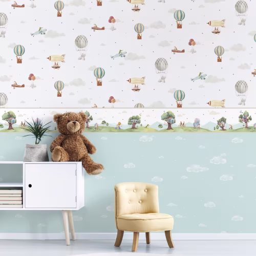 Бордюр Aura Pippo Cenefa Travel Friends 474-2 5×0,16