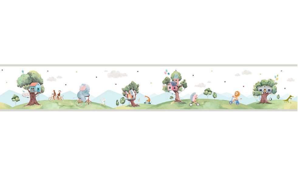 Бордюр Aura Pippo Cenefa Travel Friends 474-2 5×0,16